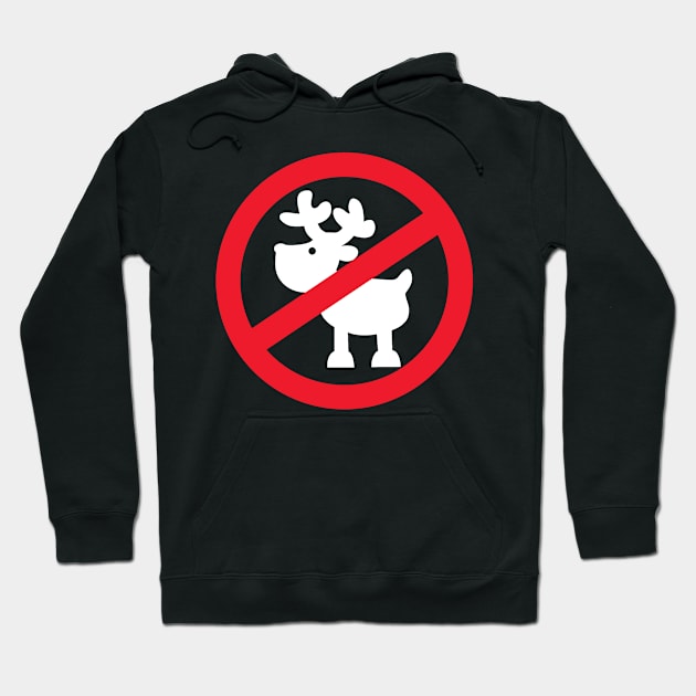 Christmas: No reindeers allowed Hoodie by nektarinchen